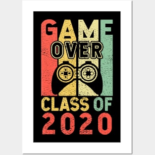 Game Over Class of 2020 Video Games Graduation Posters and Art